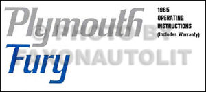 65 plymouth fury parts